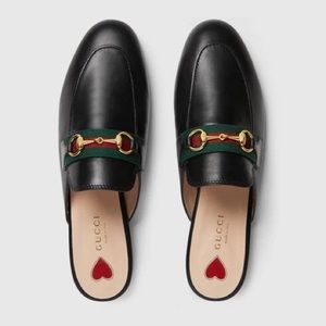 Gucci Princeton Leather Slippers